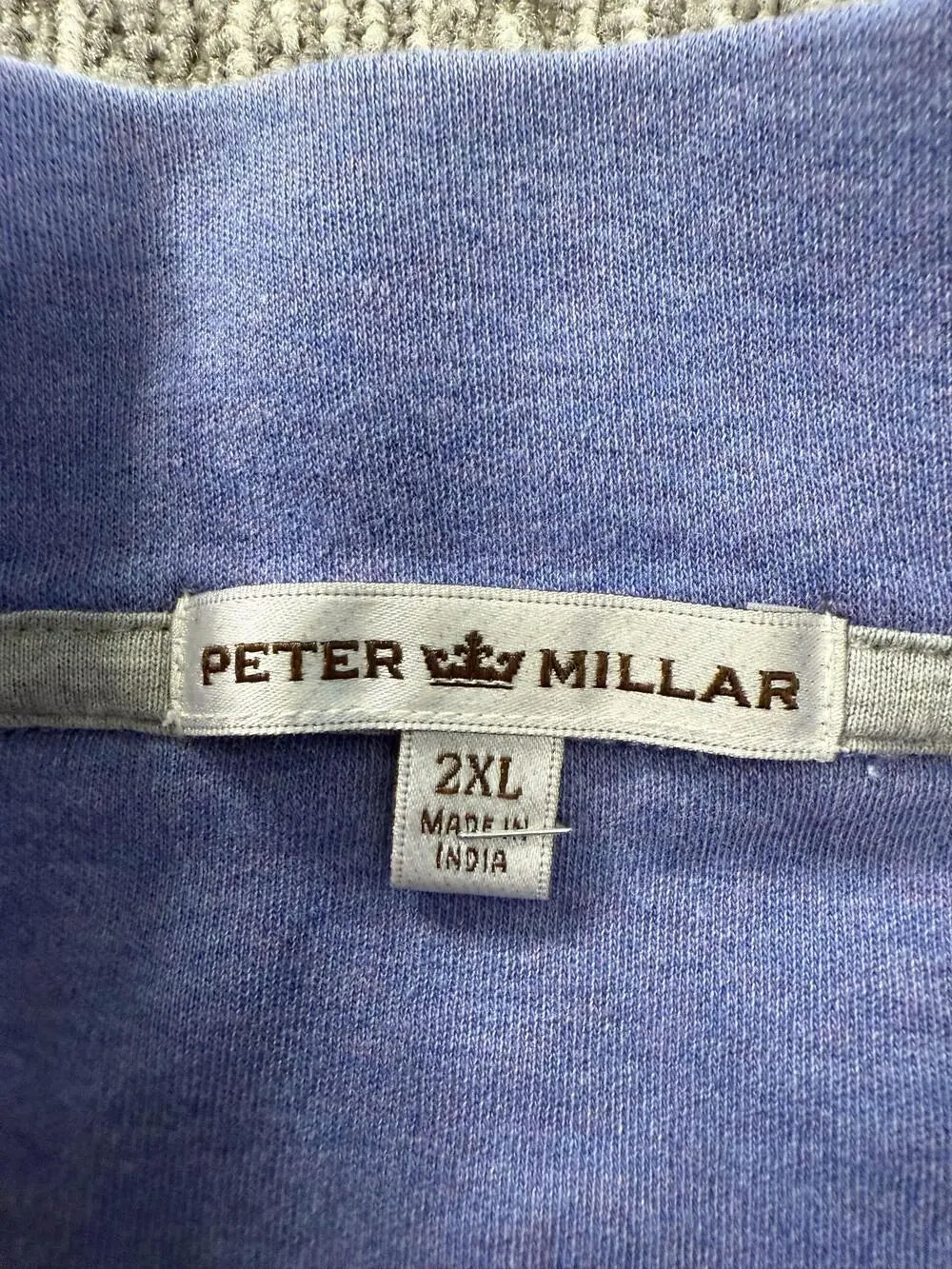 Peter Millar Sweater Mens 2XL Quarter Zip Pullover Druid Hills Golf Course